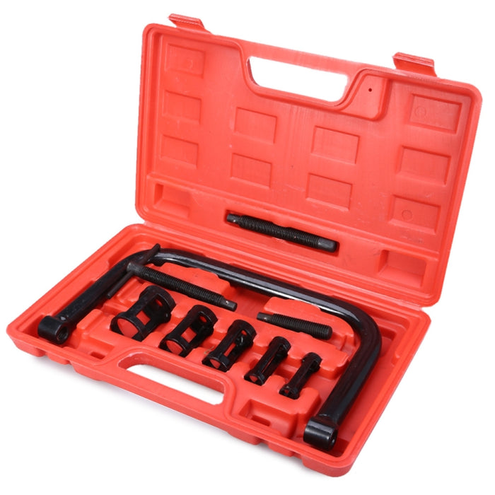 10pcs Valve Clamps Spring Compressor Set - Automotive Tool Set for Car and Motorcycle, 9 In 1 Valve Clamps