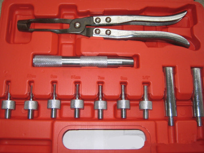 11pcs Valve Stem Seal Tool Set - Remover and Installer Pliers