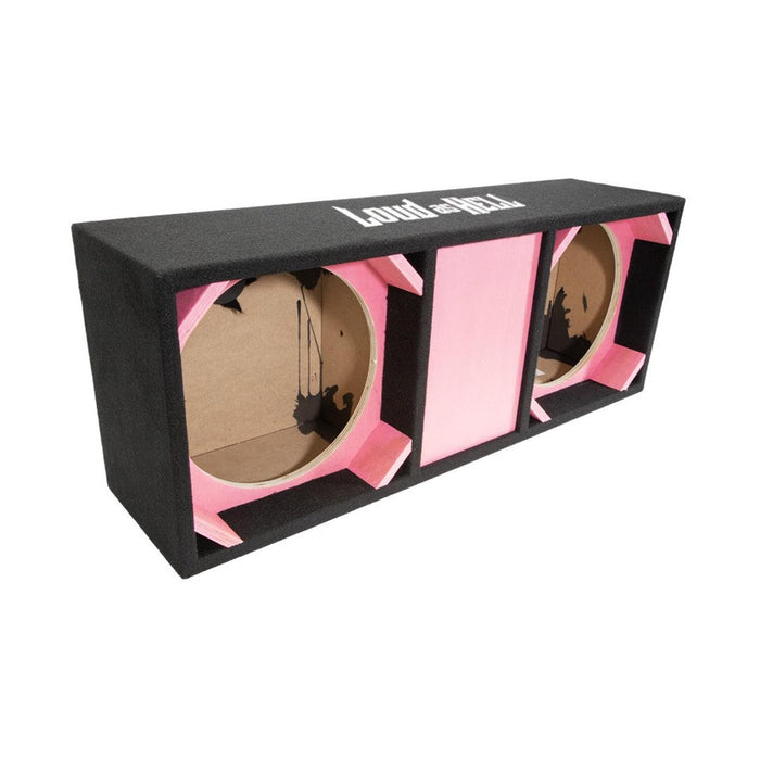 Loud as Hell-2x12 Zoll Pro Pink-12" (30cm) Lautsprechergehäuse-masori-kaufen
