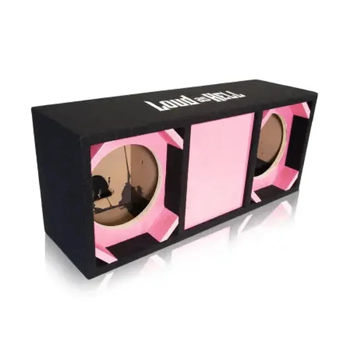 Loud as Hell-2x8 Zoll Pro Pink-8" (20cm) Lautsprechergehäuse-masori-kaufen