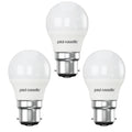 3 X LED Dimmable Golf B22 5.5W (40W) Warm White Bayonet Cap Light Bulbs by Paul Russells