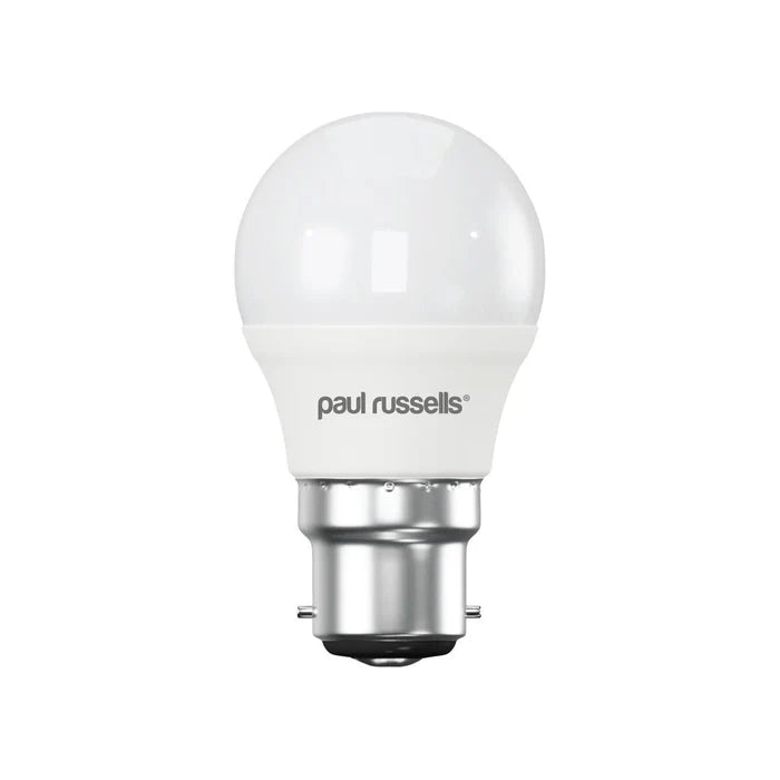 12 X LED Dimmable Golf B22 5.5W (40W) Warm White Bayonet Cap Light Bulbs — additional angle