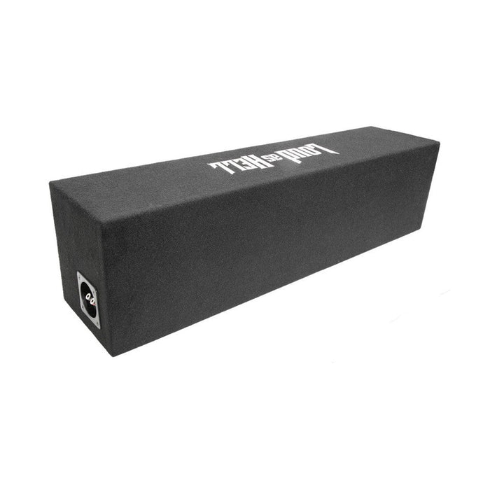 Loud as Hell-4x8 Zoll Kickplanka Black-8" (20cm) Lautspechergehäuse-masori-kaufen