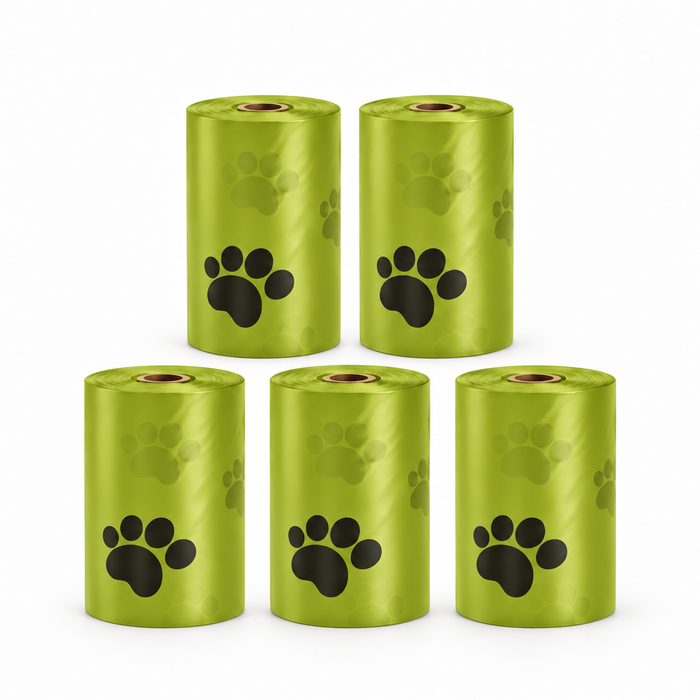 5 Rolls Dog Poop Bag Refills