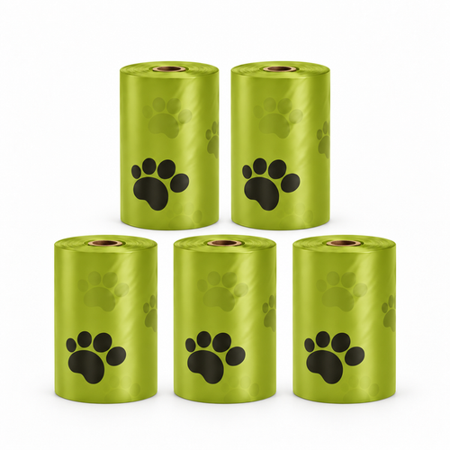 5 Rolls Dog Poop Bag Refills