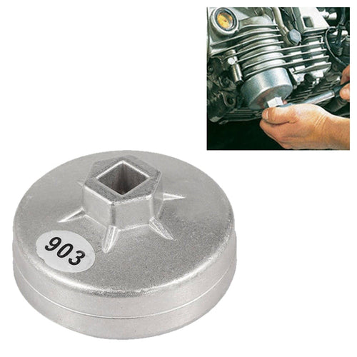 74mm Oil Filter Wrench for BMW AUDI Benz - 14 Flute Aluminum Socket Remover Tool