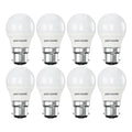 8 X LED Dimmable Golf B22 5.5W (40W) Warm White Bayonet Cap Light Bulbs by Paul Russells