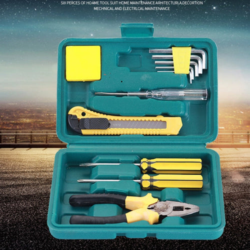 8012A 7 In 1 Car Repair Kit Emergency Kit Combo Set for All Vehicle Needs