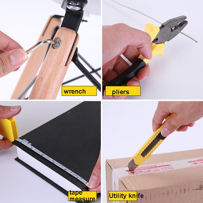 8012A 7 In 1 Car Repair Kit Emergency Kit Combo Set for All Vehicle Needs