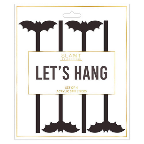 Acrylic Stir Sticks - Bat: Acrylic
