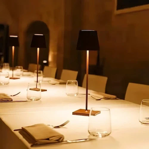 Aluminum alloy + acrylic Table Lamp — product view 2