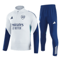 Arsenal 1/4 Zip Tracksuit 2025/26 White