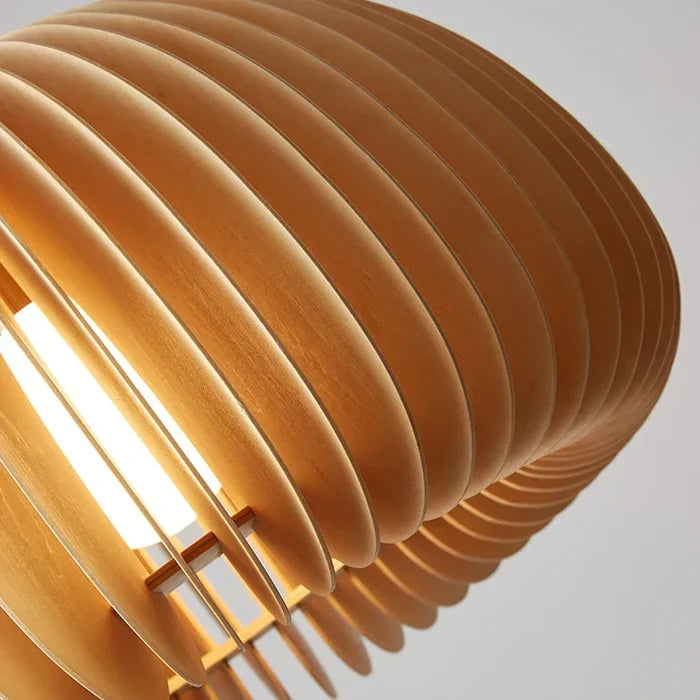 Bamboo & Wooden Pendant Light, catalog view 5