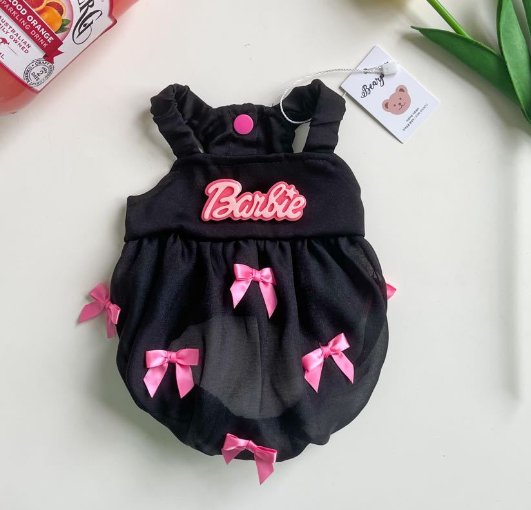 Barbie Pink Ribbon Dress