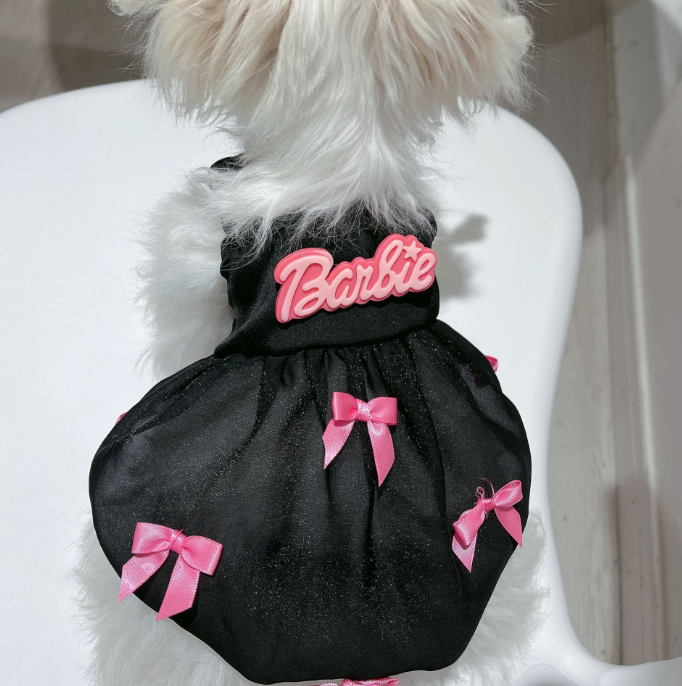 Barbie Pink Ribbon Dress