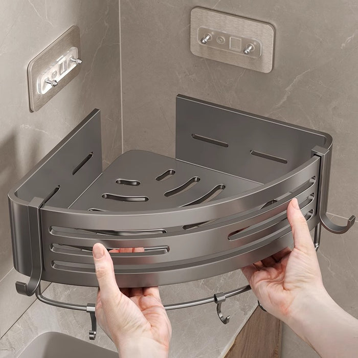 Bathroom Corner Storage Rack