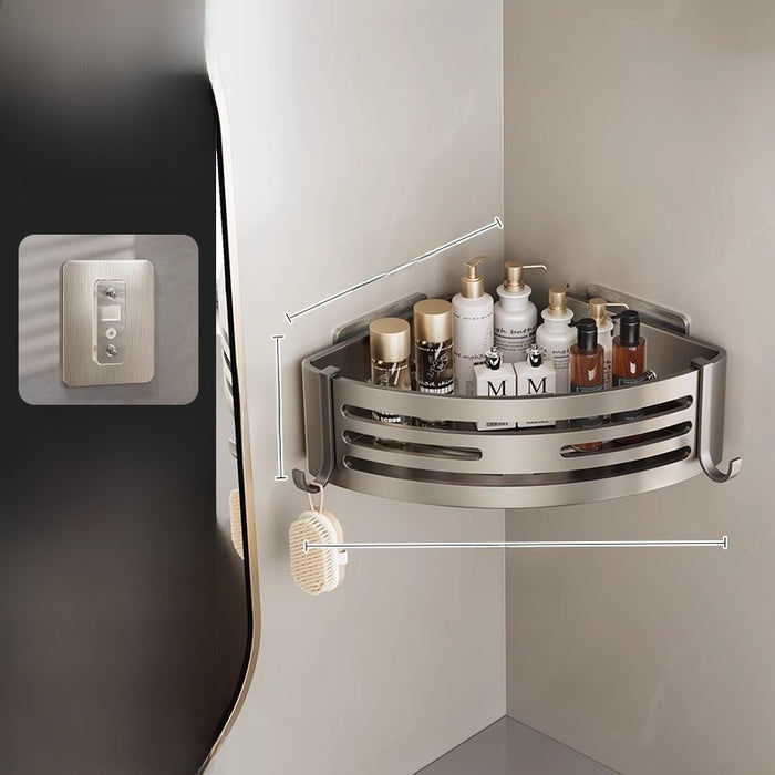 Bathroom Corner Storage Rack