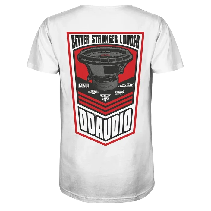 DD Audio-Better Stronger Louder Shirt-T-Shirt-masori-kaufen