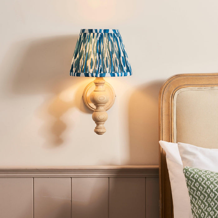 Bibury Wooden Wall Light & 20cm Shade — additional angle