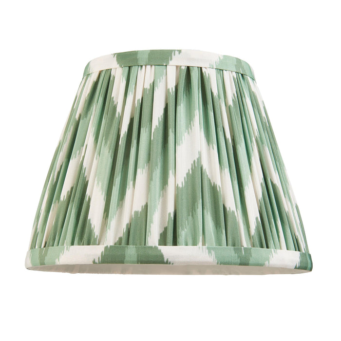 Bibury Wooden Wall Light & Zigzag 20cm Cotswold Green Shade — product detail