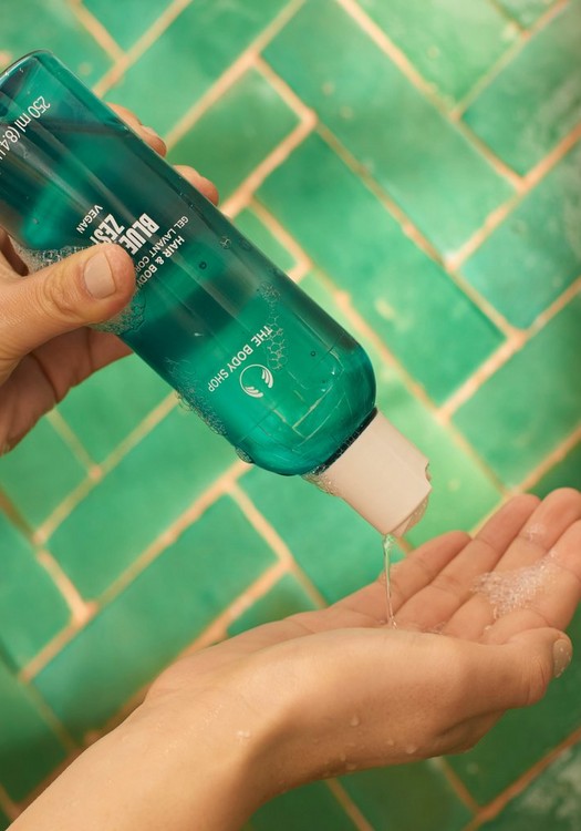 Blue Musk Zest Hair And Body Wash