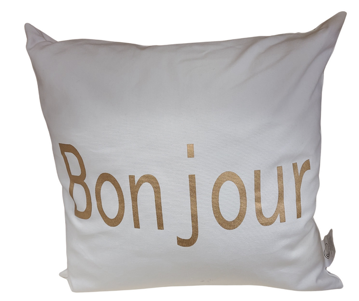 Bonjour Pillow