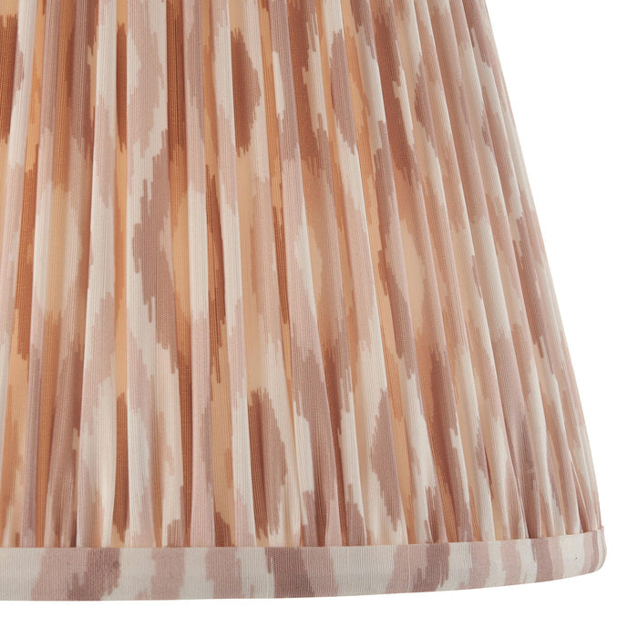 Borello Ivory Ceramic Table Lamp & Ikat 35cm Neutral Shade — product detail