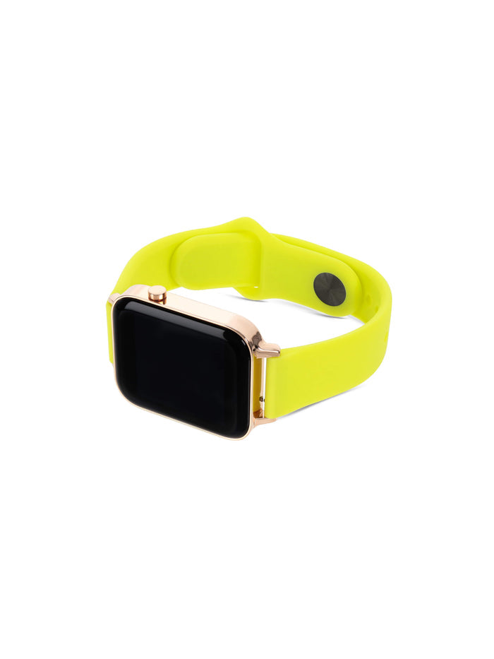 Bracelete Silicone Smartwatch One Verde Lima - OSWB01V31