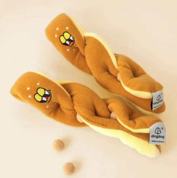 Braided Bread Snuffle Toy