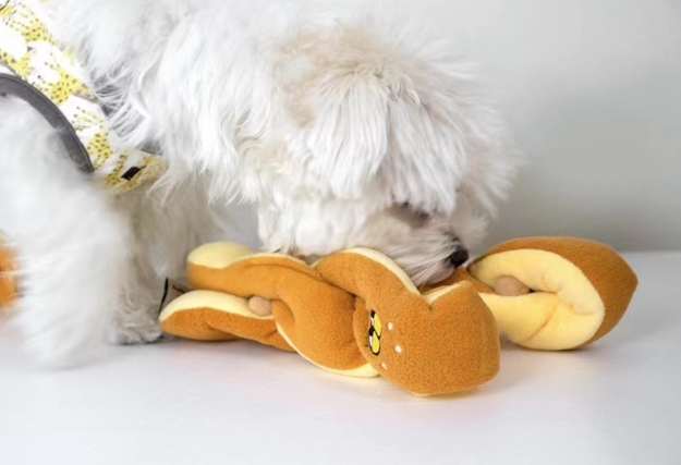 Braided Bread Snuffle Toy