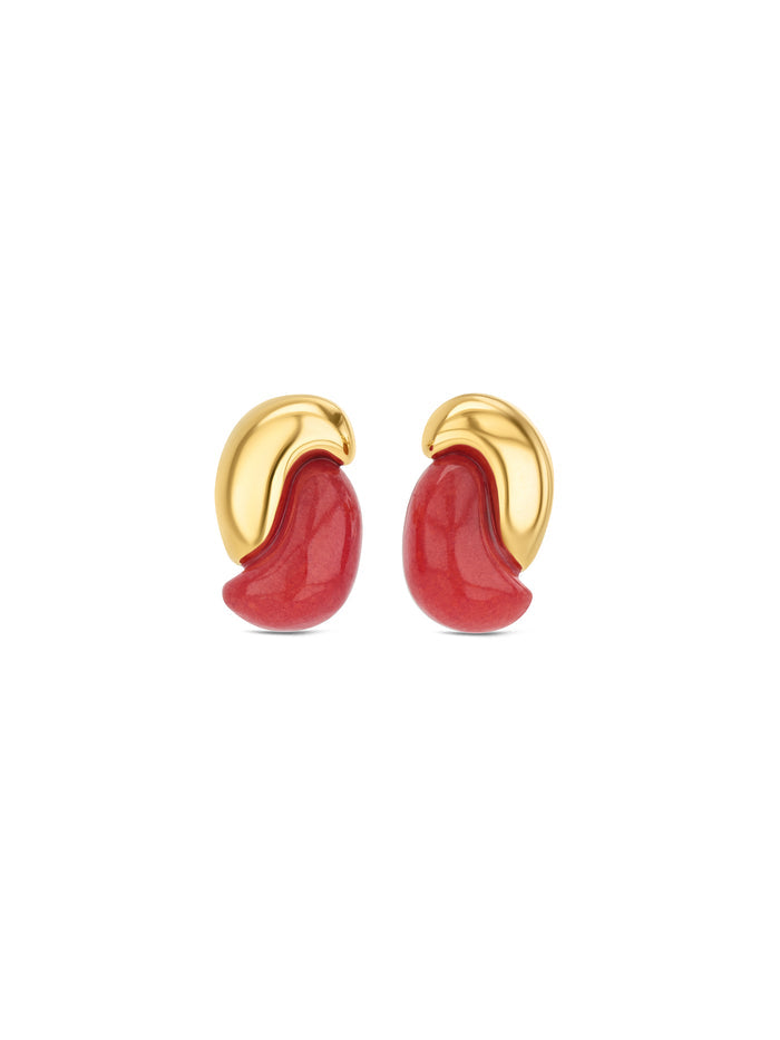 Brincos One Salina Warm Red
