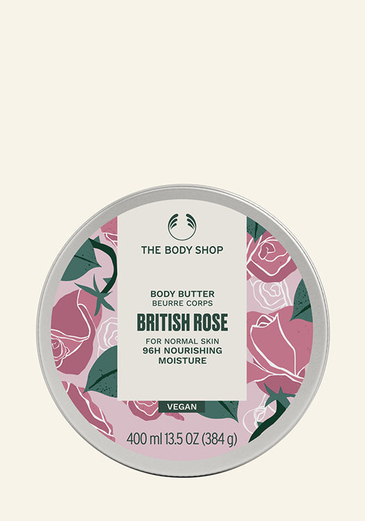 British Rose Body Butter 400ml