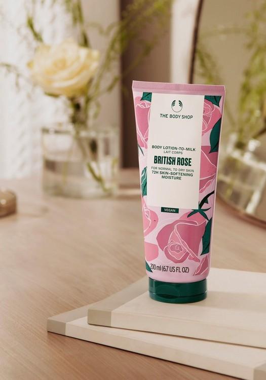 British Rose Lotion-to-Milk 200ml