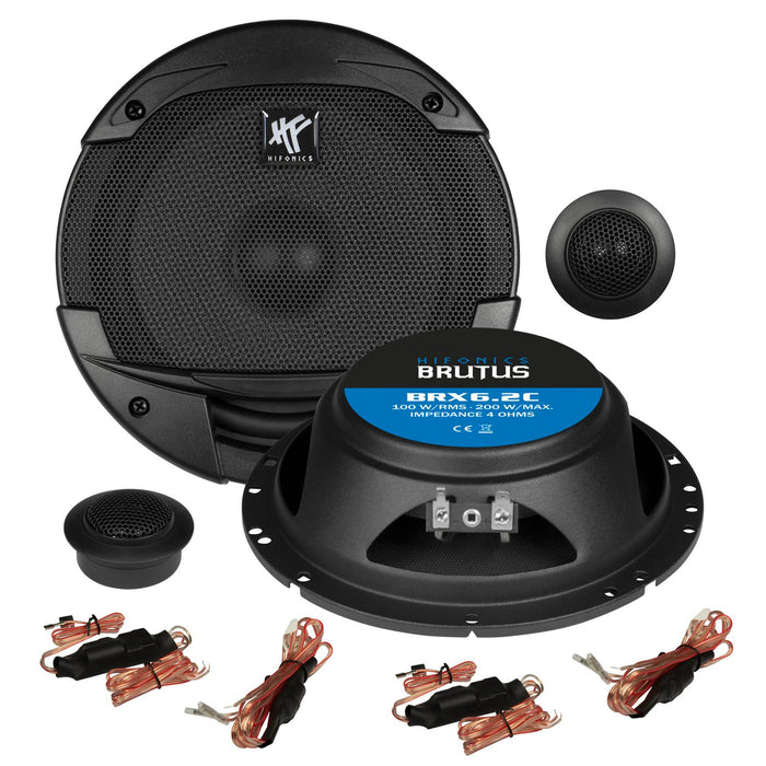 Hifonics-Brutus BRX6.2C-6.5" (16,5cm) Lautsprecherset-masori-kaufen