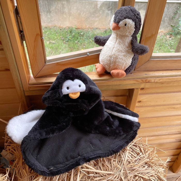 BUBU Little Penguin Hooded Cloak