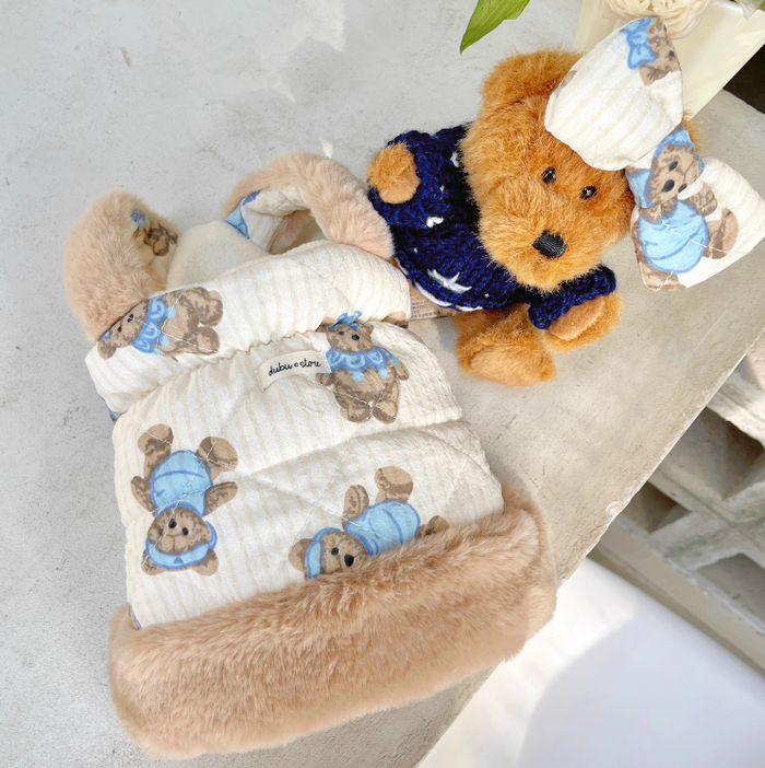BUBU Teddy Bear Winter Dress