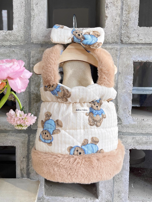 BUBU Teddy Bear Winter Dress