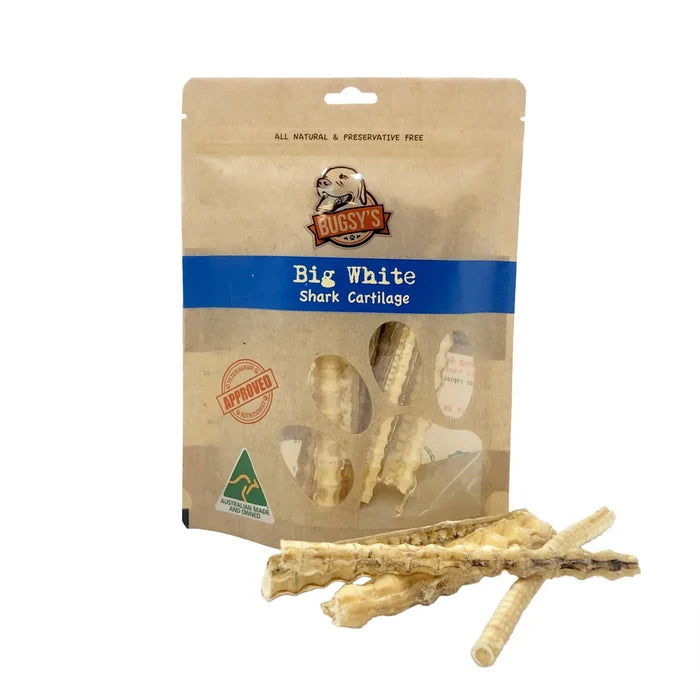 Bugsy‘s Dehydrated Big White Shark Cartilage 70g