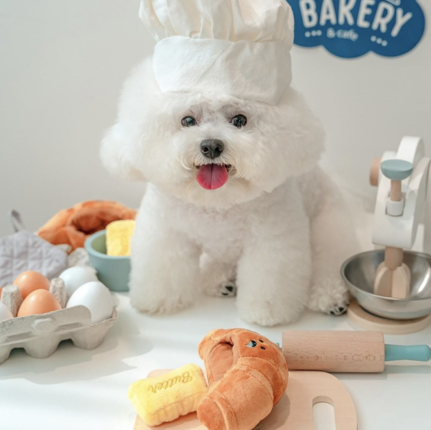 Butter Croissant Snuffle Toy