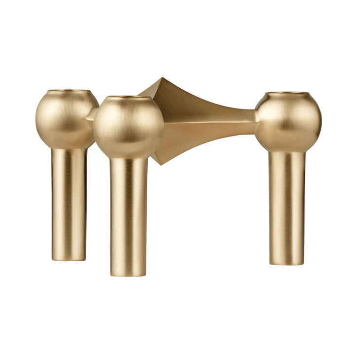 Brushed Brass Candle Holder | DSHOP