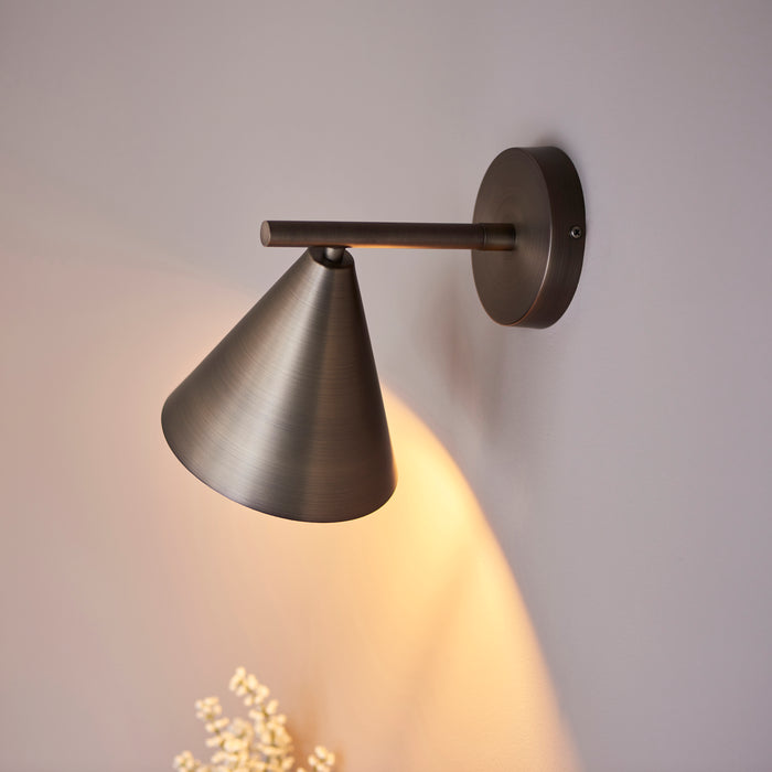 Cape Bronze Wall Light — lifestyle setting