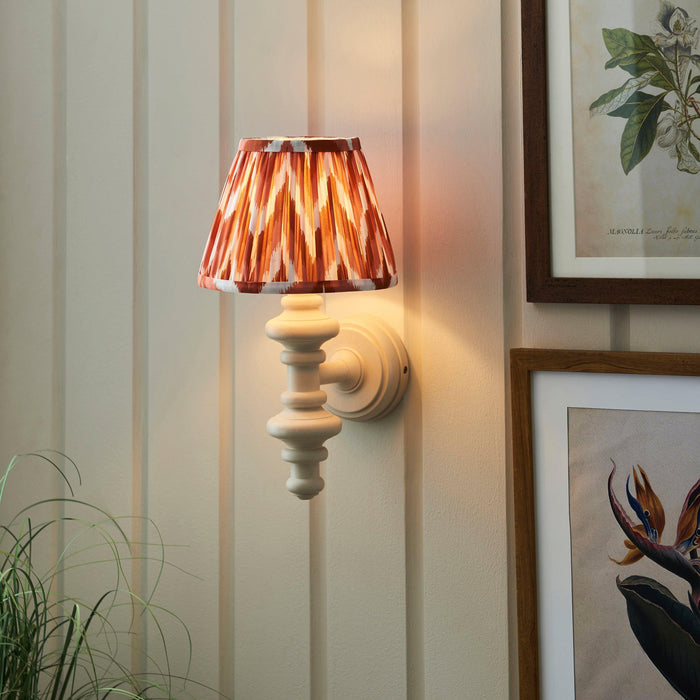 Carnaby White Wooden Wall Light With 20cm Shade — view 15