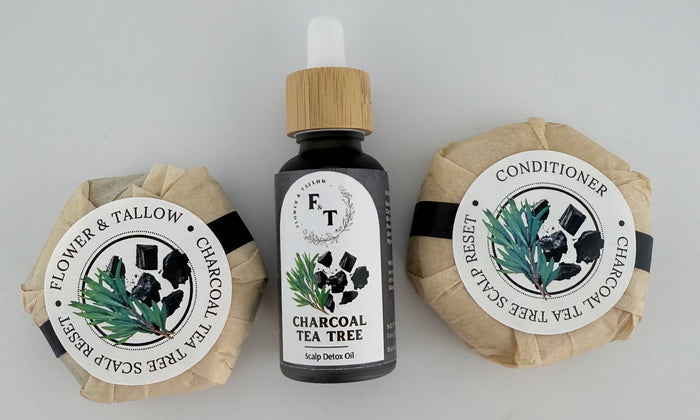 Charcoal Tea Tree (Scalp Detox Hair System)