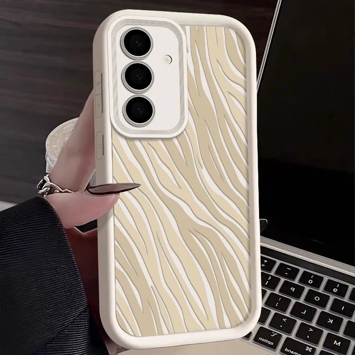 Chic Striped Silicone Protective Phone Case - Ultimate Protection & Style | CTTHBIZ Store