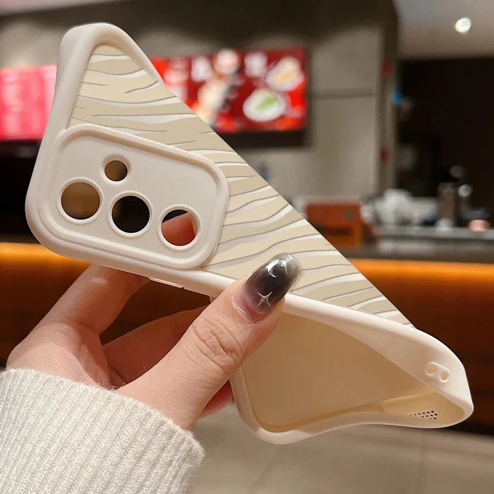 Chic Striped Silicone Protective Phone Case - Ultimate Protection & Style | CTTHBIZ Store