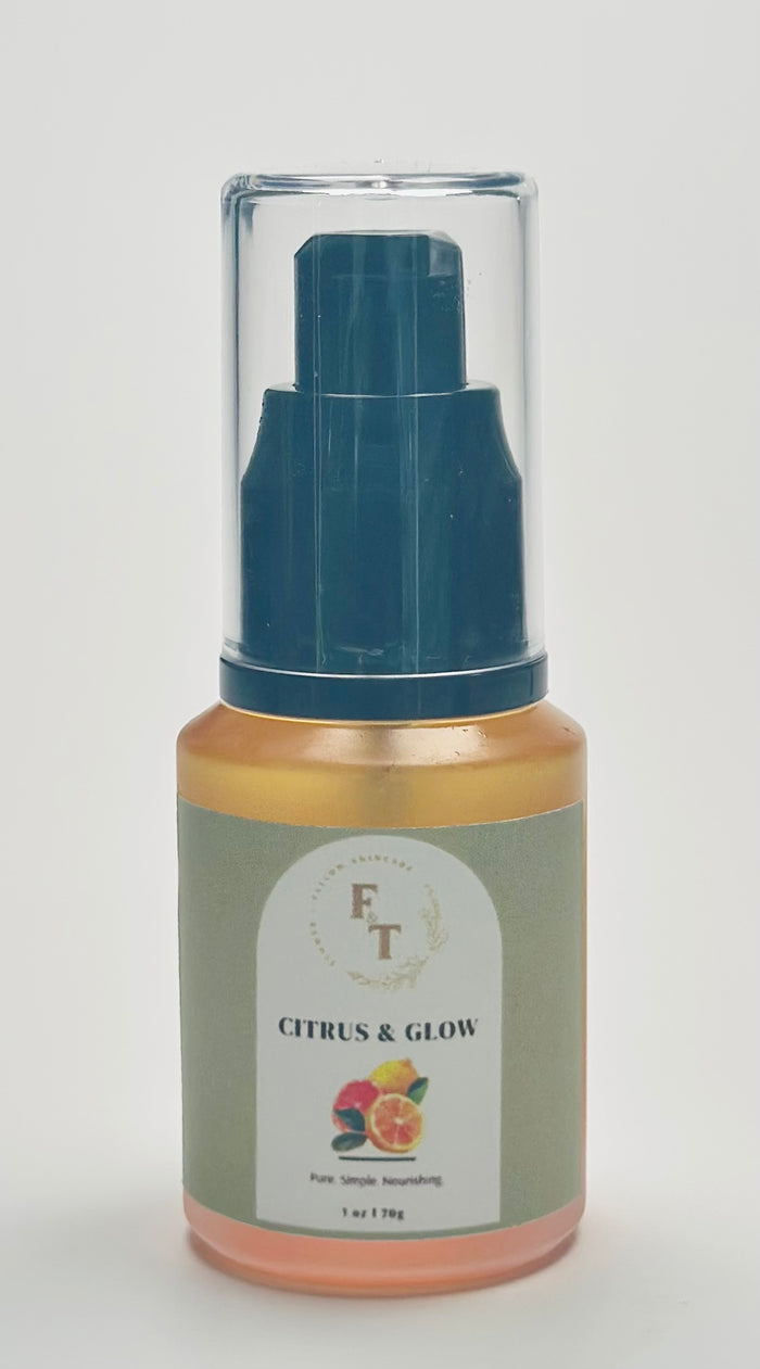 Citrus Glow Serum – Brightening & Fresh Facial Oil