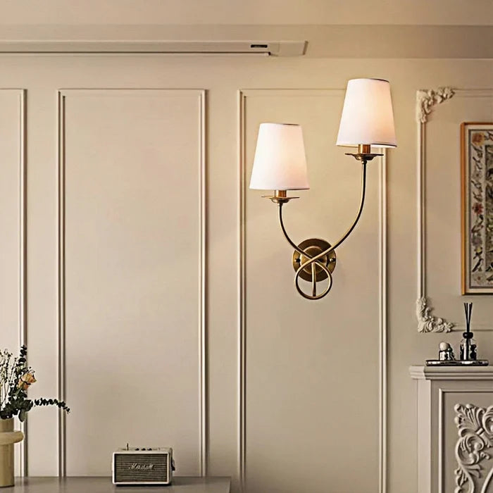 Copper Wall Sconce — product view 1