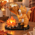 Cozy Campfire Animal Tea Light Holder