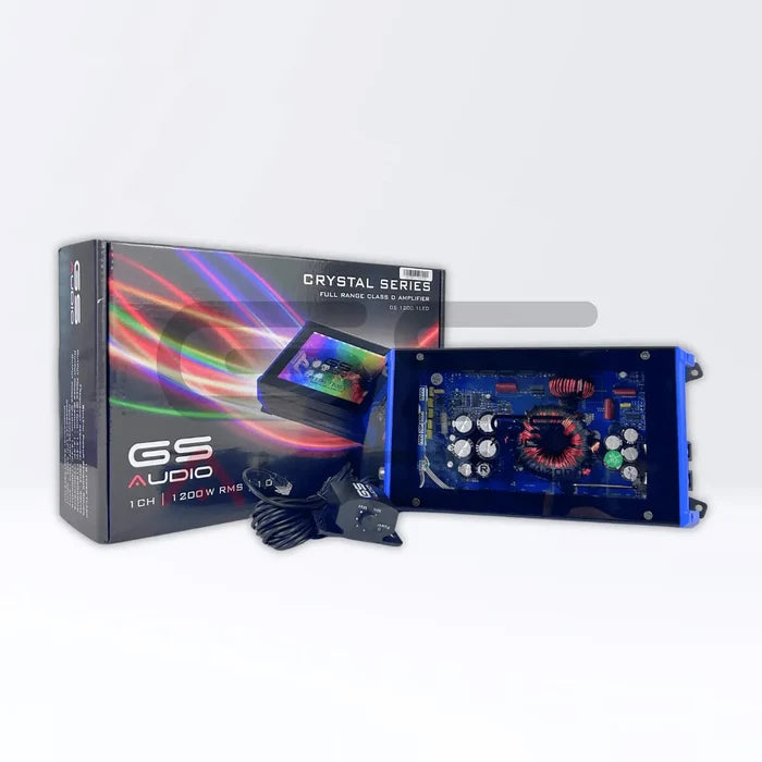 GS Audio-Crystal Series GS-1200.1 LED-1-Kanal Verstärker-masori-kaufen