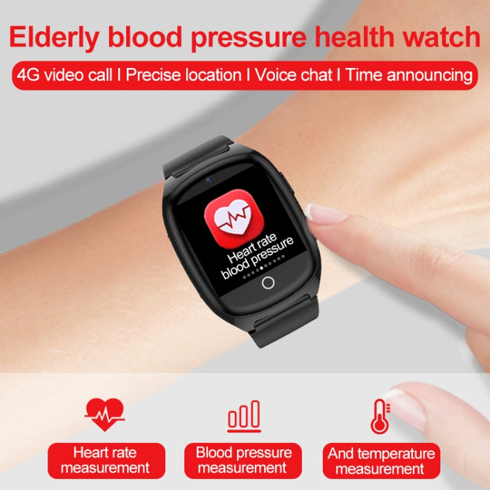 D300 Smart Watch – 1.54" IPS, GPS Tracking & Positioning, Video Call, Body Temperature